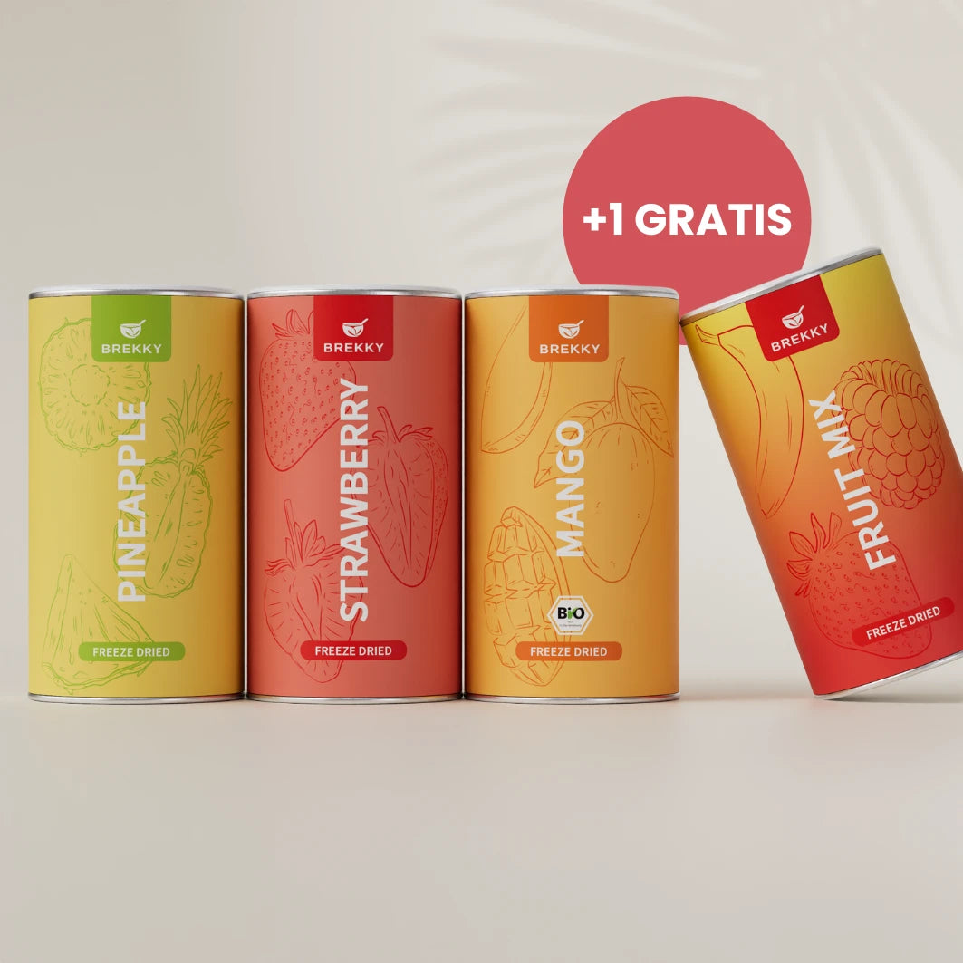 4 voor 3 Gevriesdroogd Fruit Proefpakket