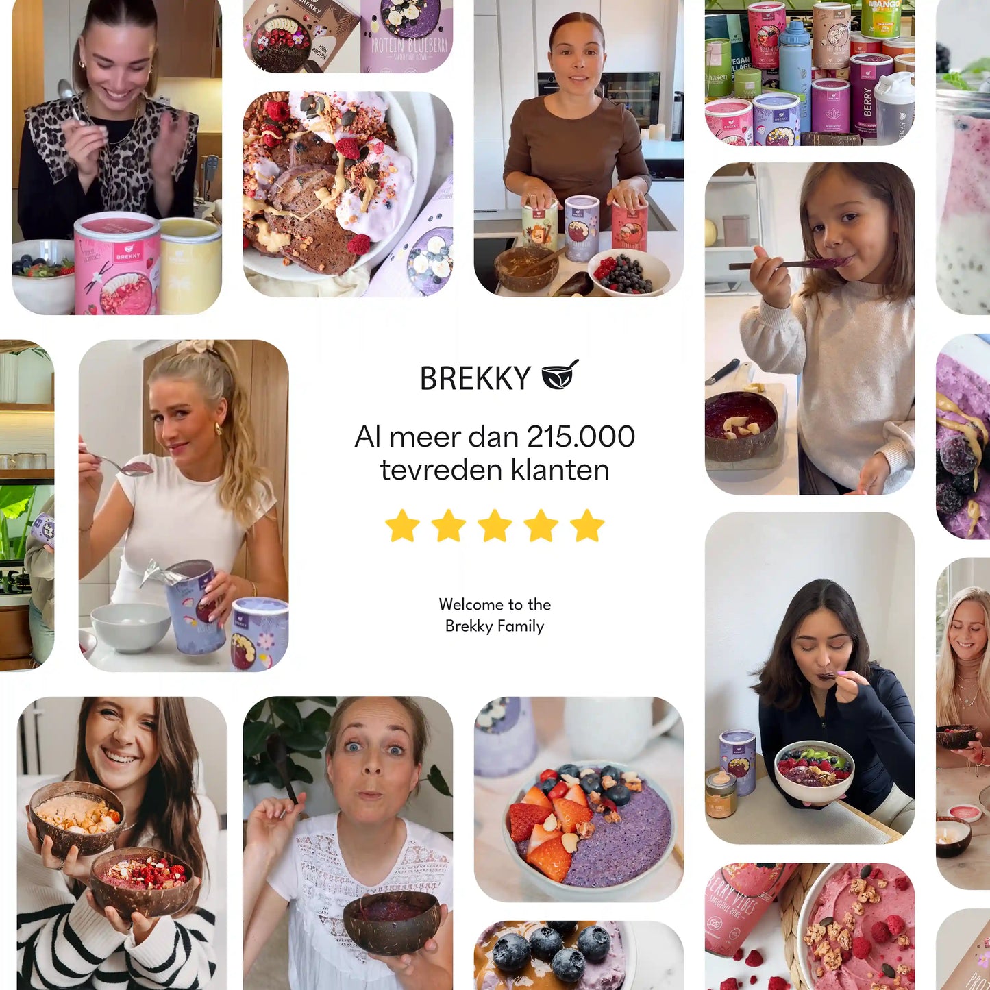 Glutenvrij Smoothie Bowls Proefpakket