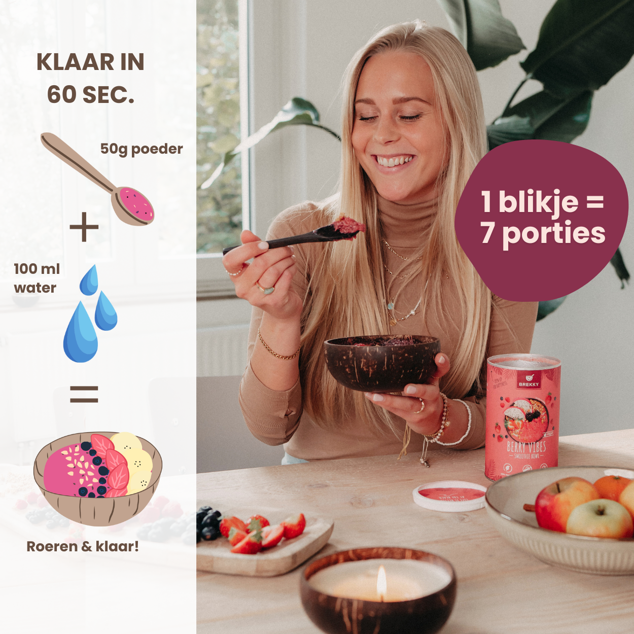 4 voor 3 Smoothie Bowl Halloween Proefpakket