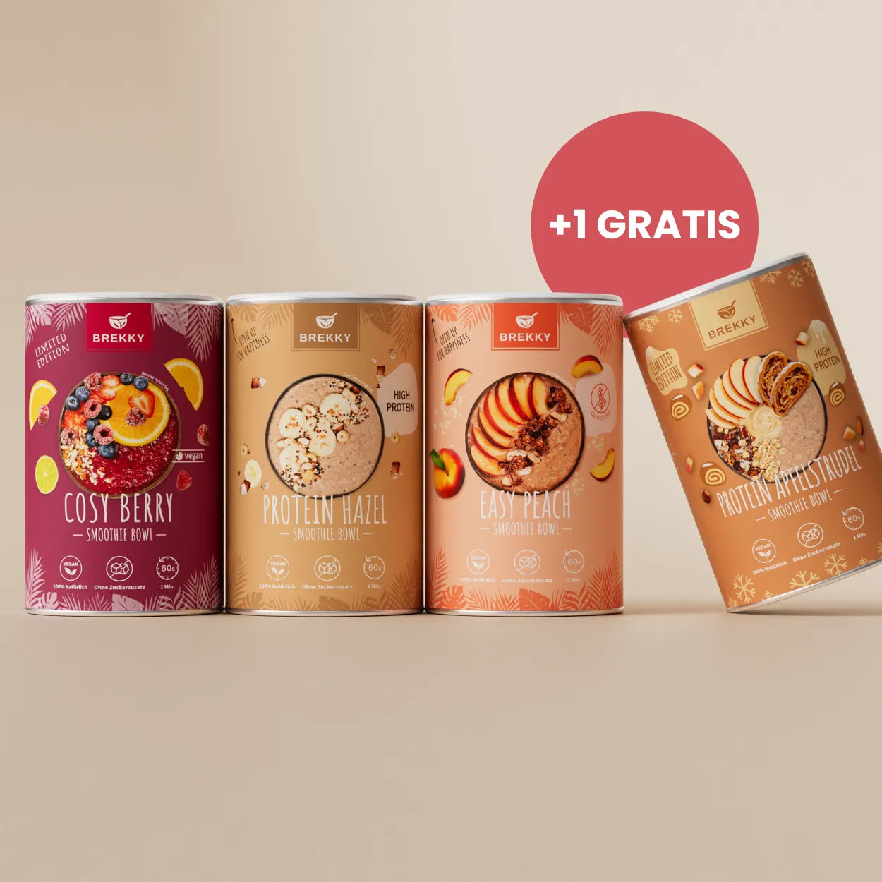 4 voor 3 Smoothie Bowl Halloween Proefpakket