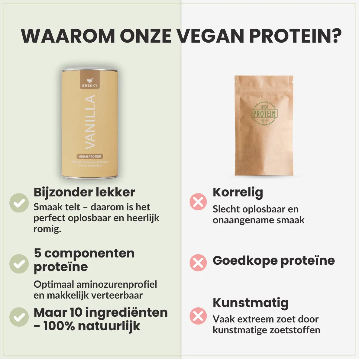 Vanilla - Vegan Proteïnepoeder