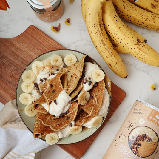 Bananenbrood flensjes