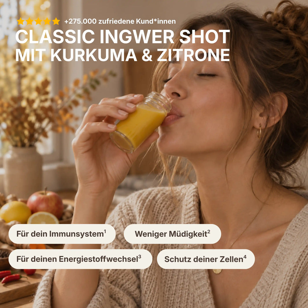 BREKKY ginger shots classic USPs