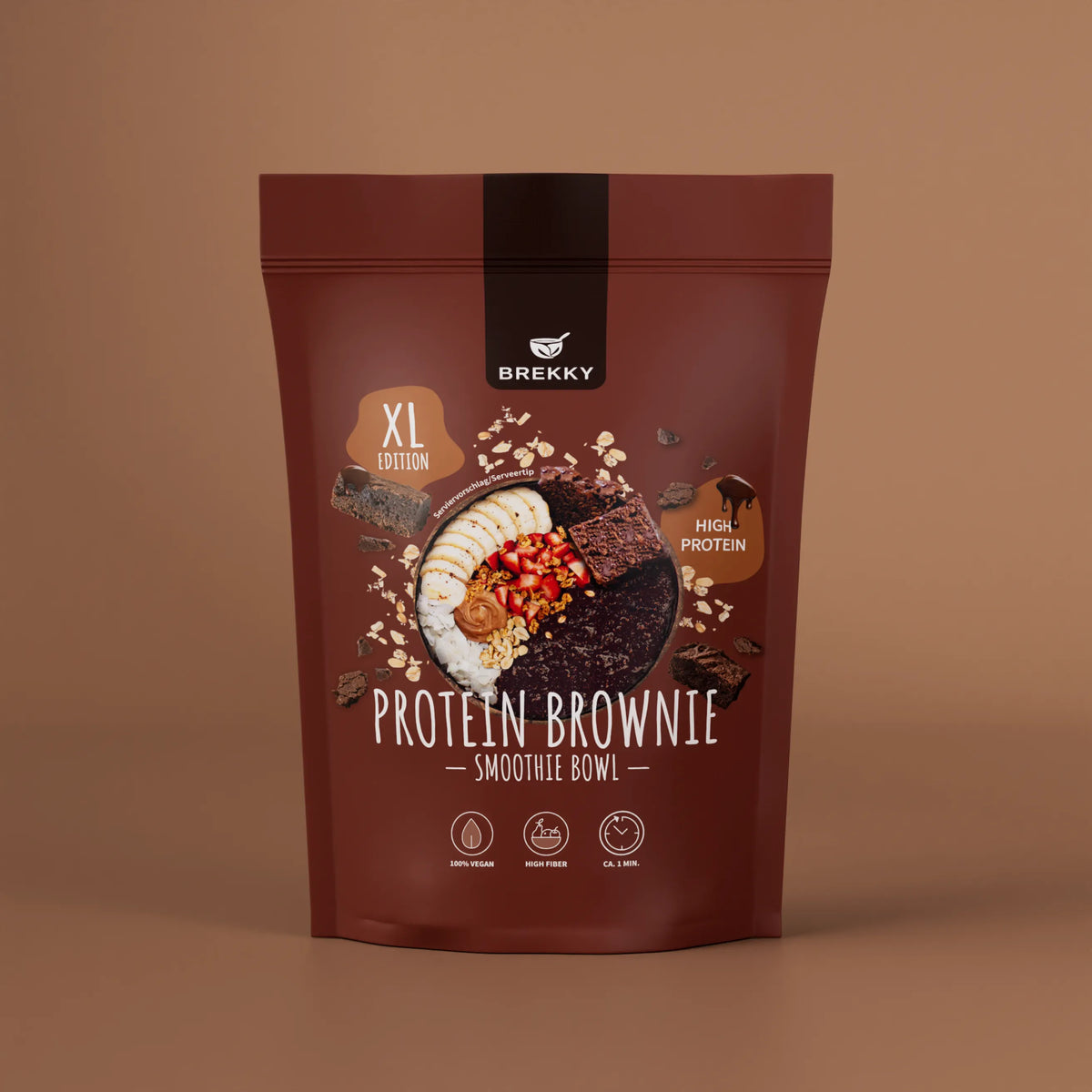 BREKKY XL Smoothie Bowls Protein Brownie