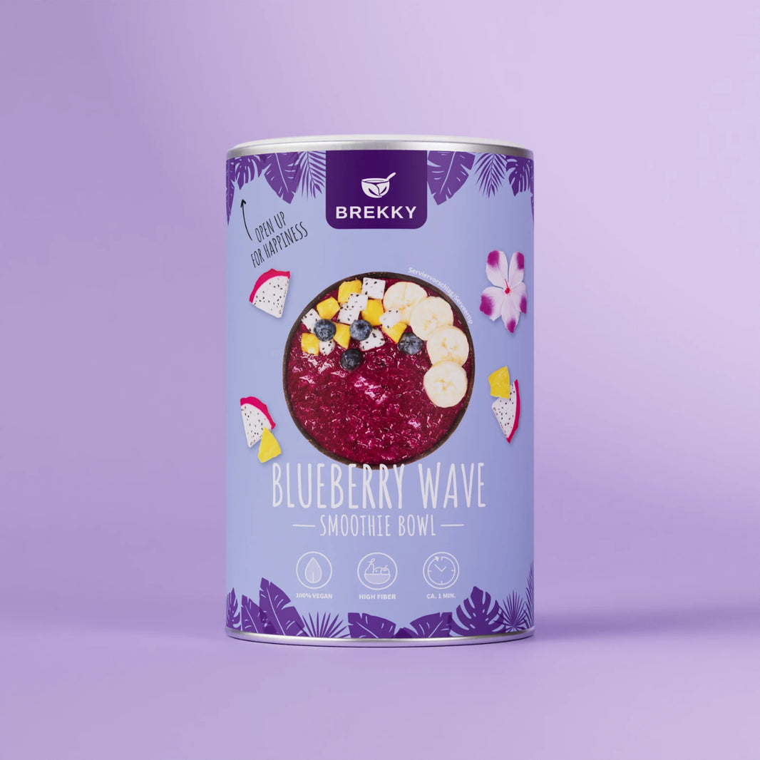 BREKKY Blueberry Wave Smoothie Bowl blik