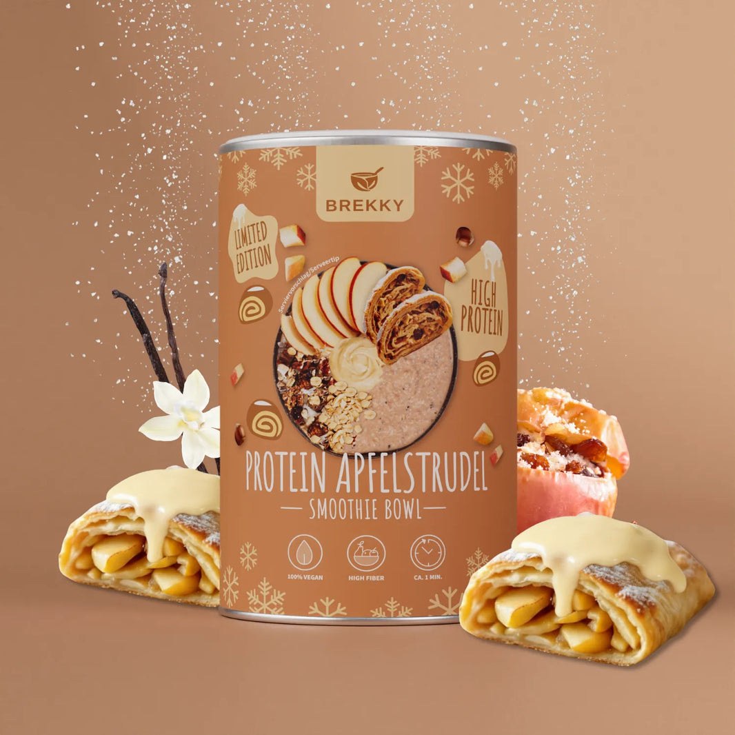 SmoothieBowl Protein Apfelstrudel