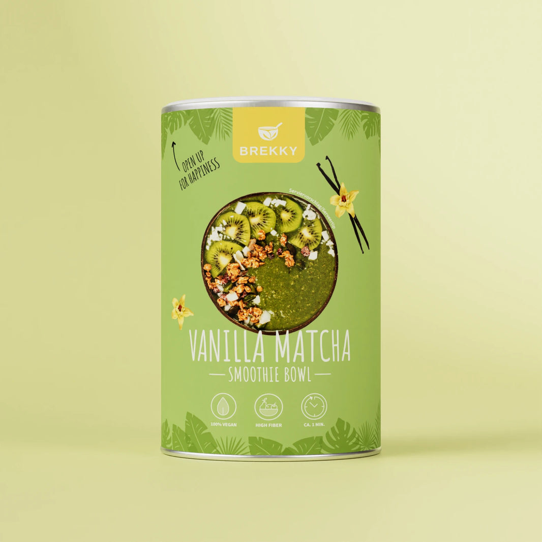 BREKKY Smoothie Bowl Vanille Matcha