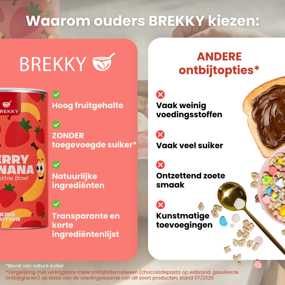 BREKKY Berry Banana Kids Bowl vs andere