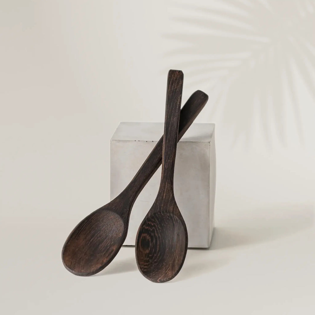 BREKKY 2X Houten Lepel