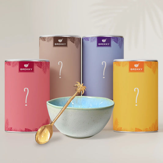 Halloween Proefpakket I Set van 4 Smoothie Bowls