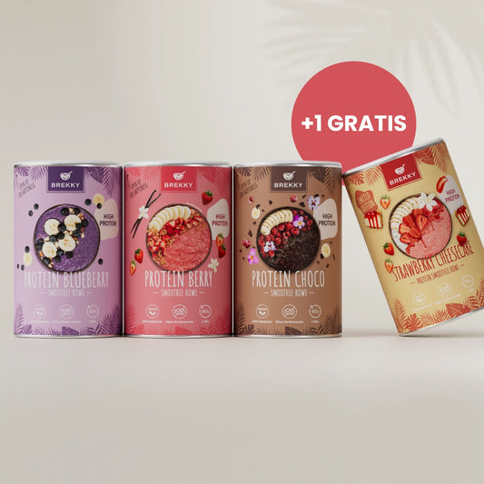 4 voor 3 High Protein Smoothie Bowl Vakantie Sale proefpakket