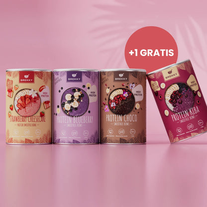 4 voor 3 High Protein Smoothie Bowl Birthday Sale proefpakket