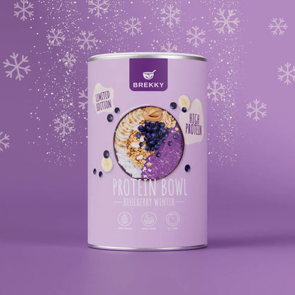 BREKKY Blueberry Winter Smoothie Bowl