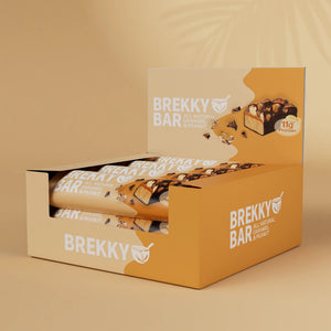 Brekky Bar - Caramel Peanut Protein Bar - 1 Box