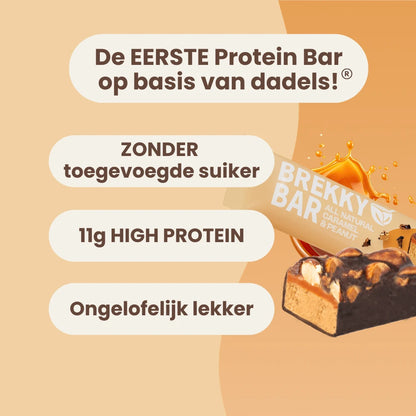 Brekky Bar - Caramel Peanut Protein Bar