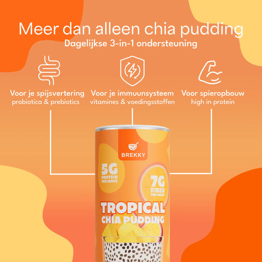 Chia Pudding Tropical | Pre- & probiotisch