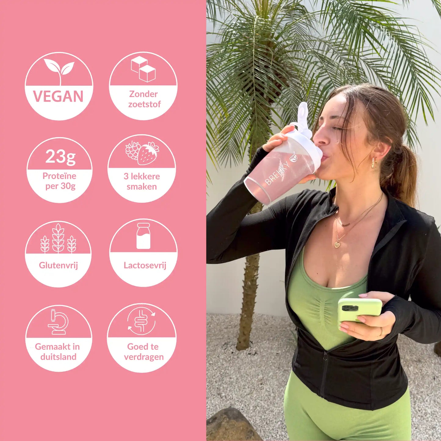 Vegan Premium Clear Protein - Birthday Proefpakket met GRATIS glazen