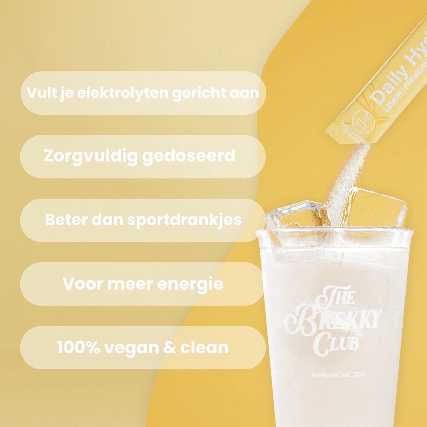 Daily Hydration Sticks Lemon