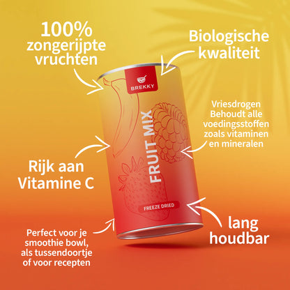 Gevriesdroogde Fruit Mix