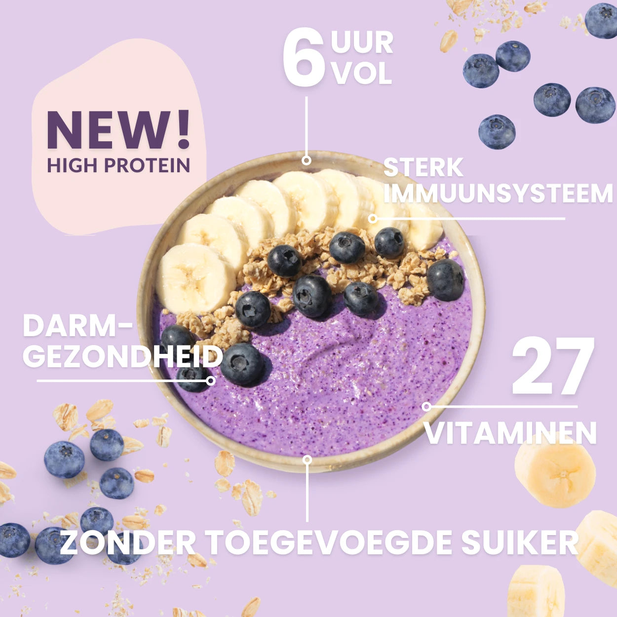 Keuzeset van 4 Smoothie Bowls