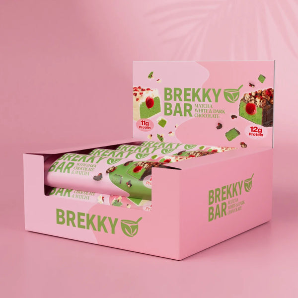 Brekky Bar - Matcha Protein Bar - 1 Box