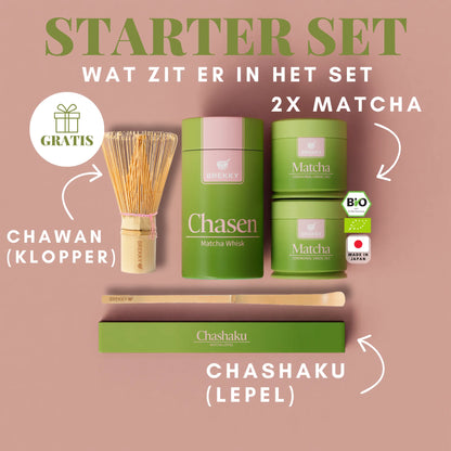 Matcha proefpakket - Starter Set