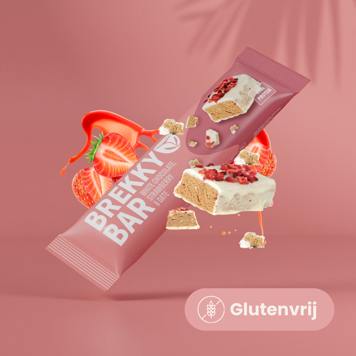 Brekky Bar - Aardbei Protein Bar