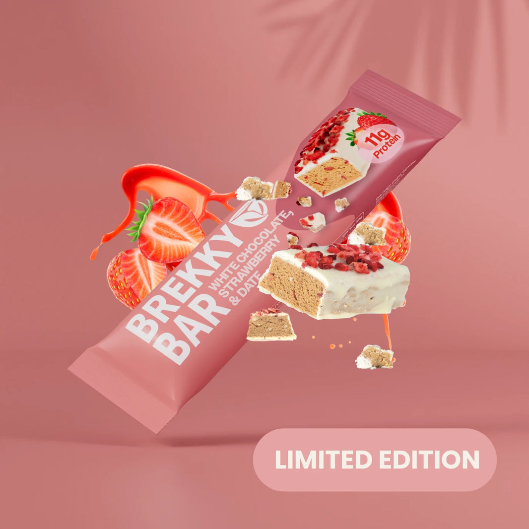 BREKKY Aardbei Protein Bar