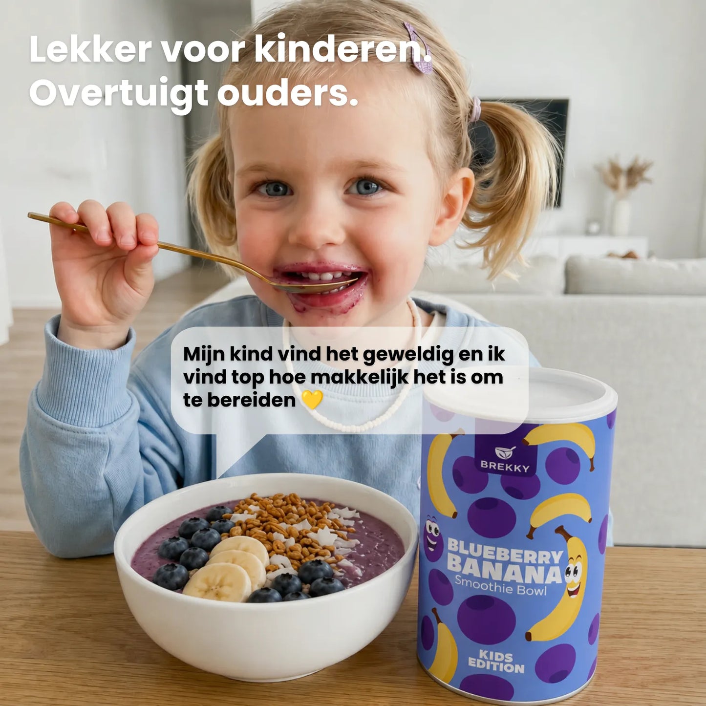 Blueberry Banana - Kids Bowl