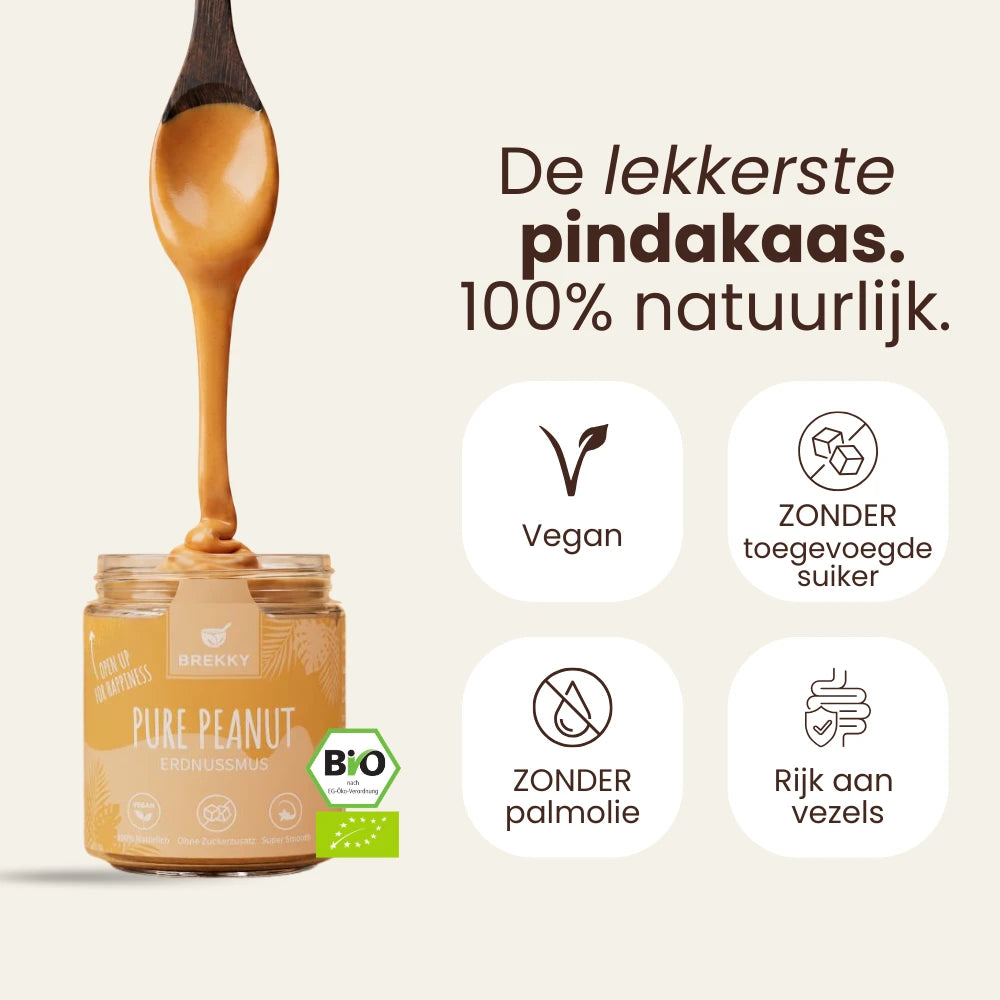 Pure Peanut BIO Pindakaas