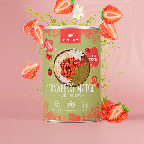 Protein Strawberry Matcha