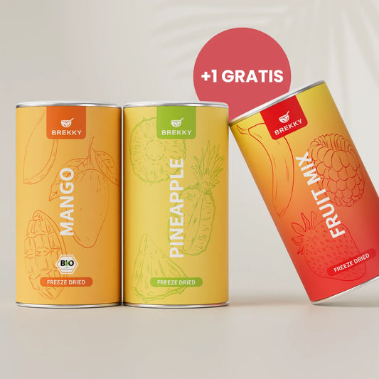 2 + 1 Gratis Gevriesdroogd Fruit | Moederdag Deal