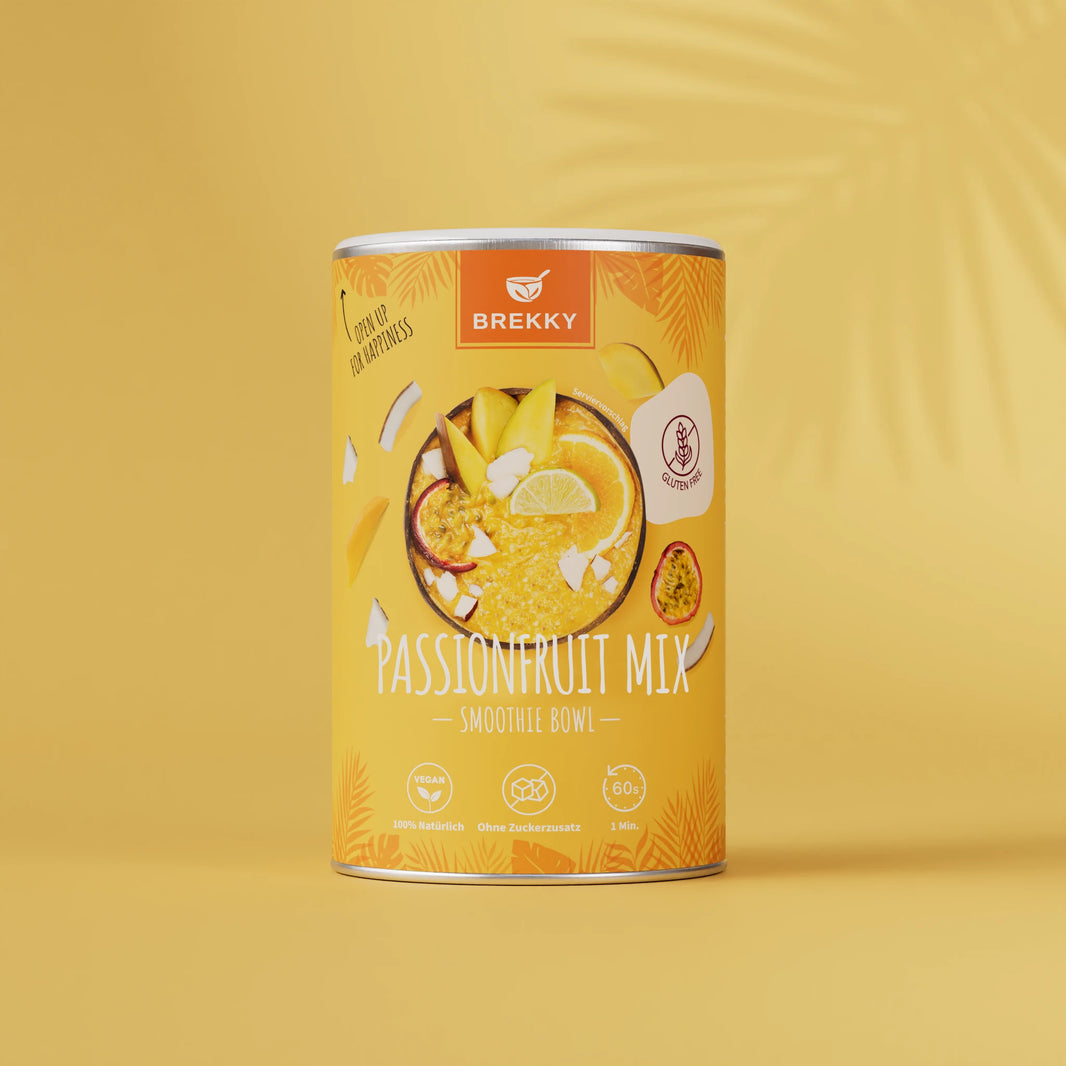 BREKKY Passionfruit Mix (Glutenvrij) Smoothie Bowl