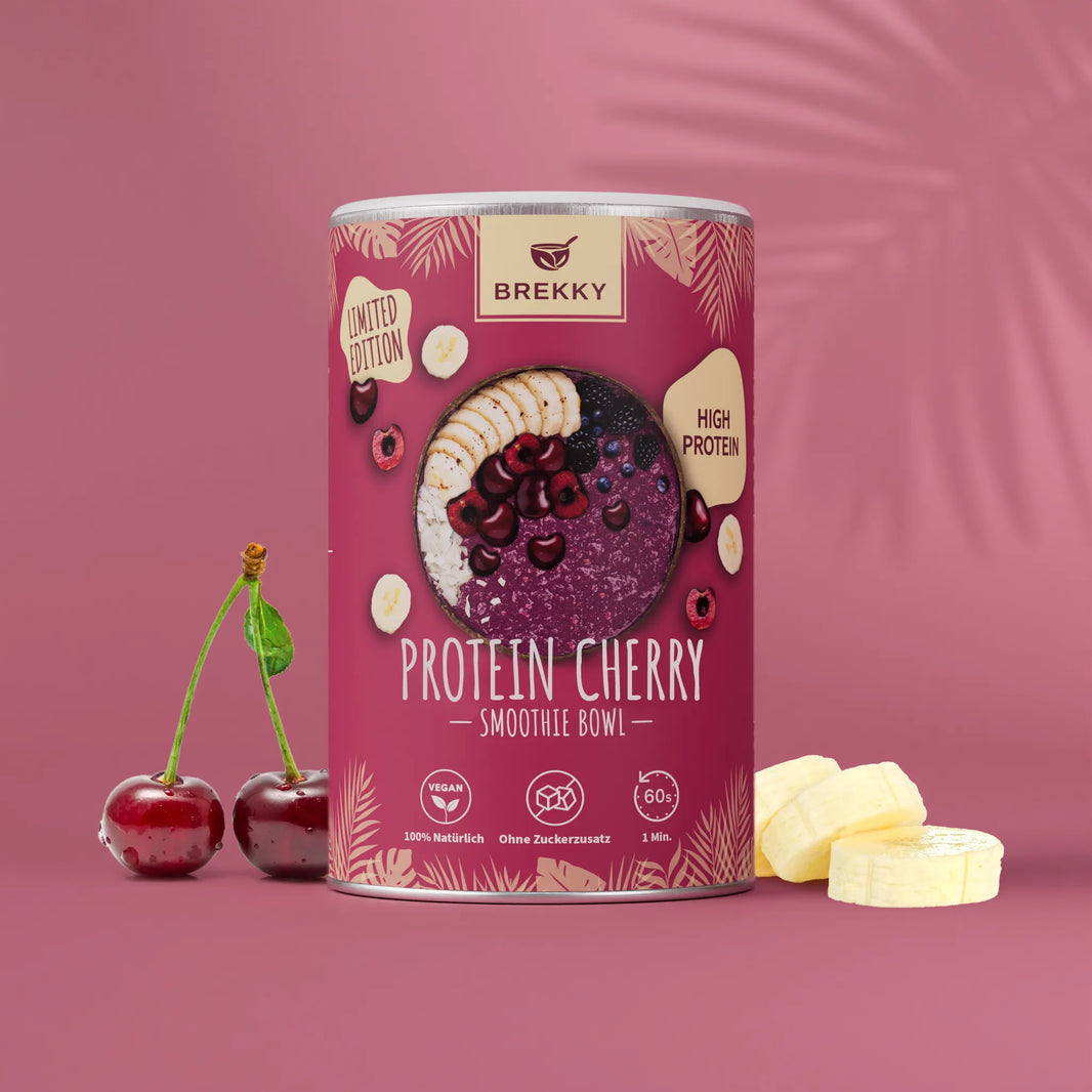 BREKKY Protein Cherry Banana | Limited Edition