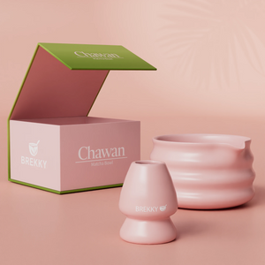 Matcha Chawan + Klopper Houder