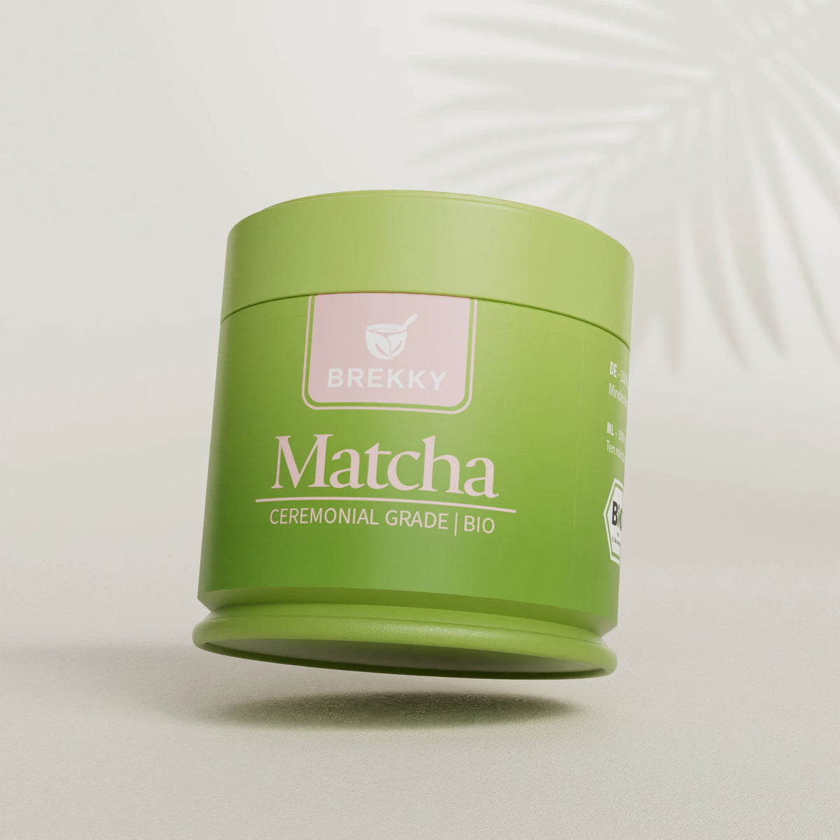 BREKKY Bio Matcha Ceremonial Grade Dosering