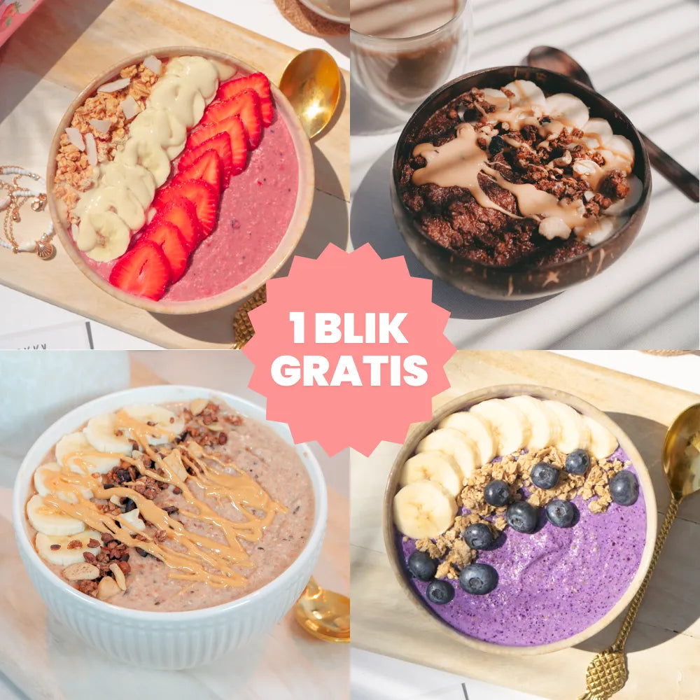 4 voor 3 High Protein Smoothie Bowl Birthday Sale proefpakket