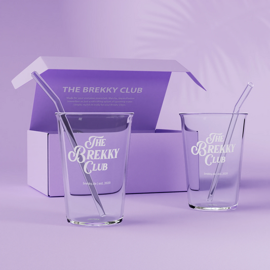 Brekky Glazen Set van 2