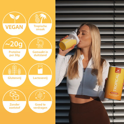 Tropical - Vegan Proteïnepoeder | Limited Zomer Edition