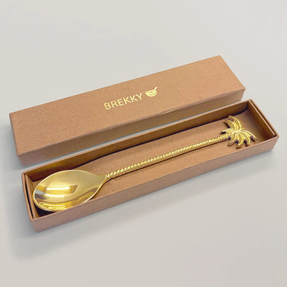 Gouden palmlepel