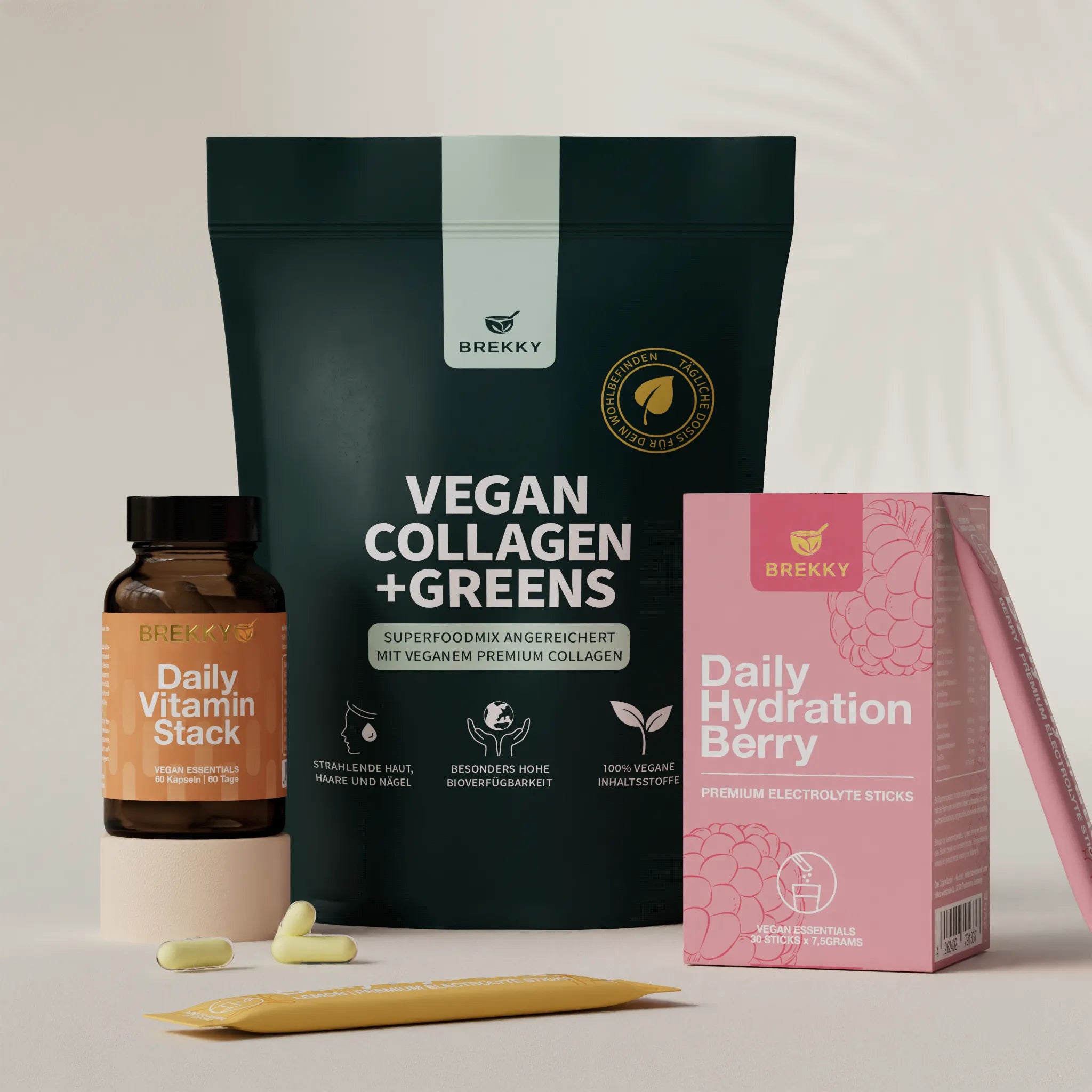 Brekky Daily Essentials – veganistisch voedingssupplement voor dagelijks gebruik