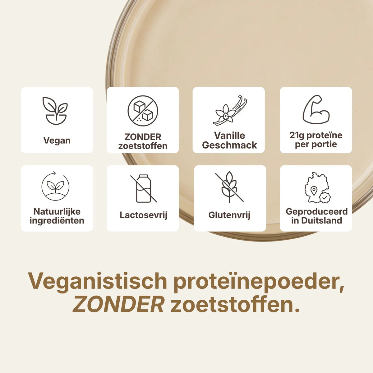 Vanilla - Vegan Proteïnepoeder