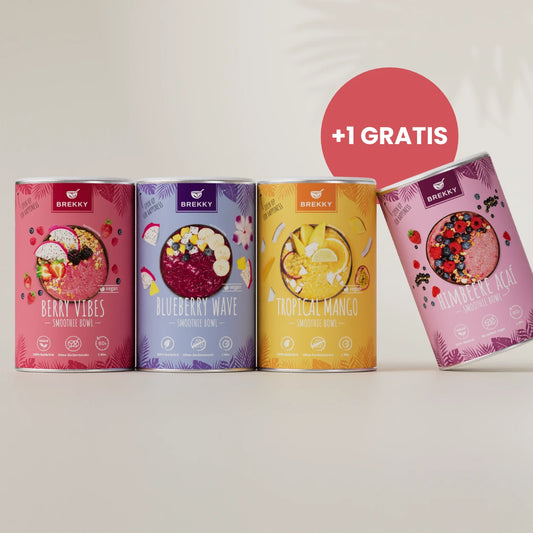4 voor 3 Smoothie Bowl Vakantie Sale proefpakket