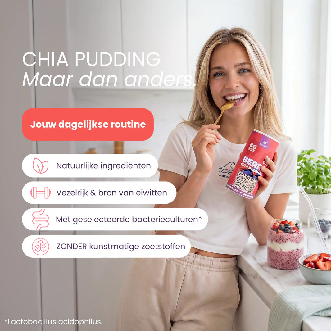 BREKKY Chia Pudding. Maar dan anders