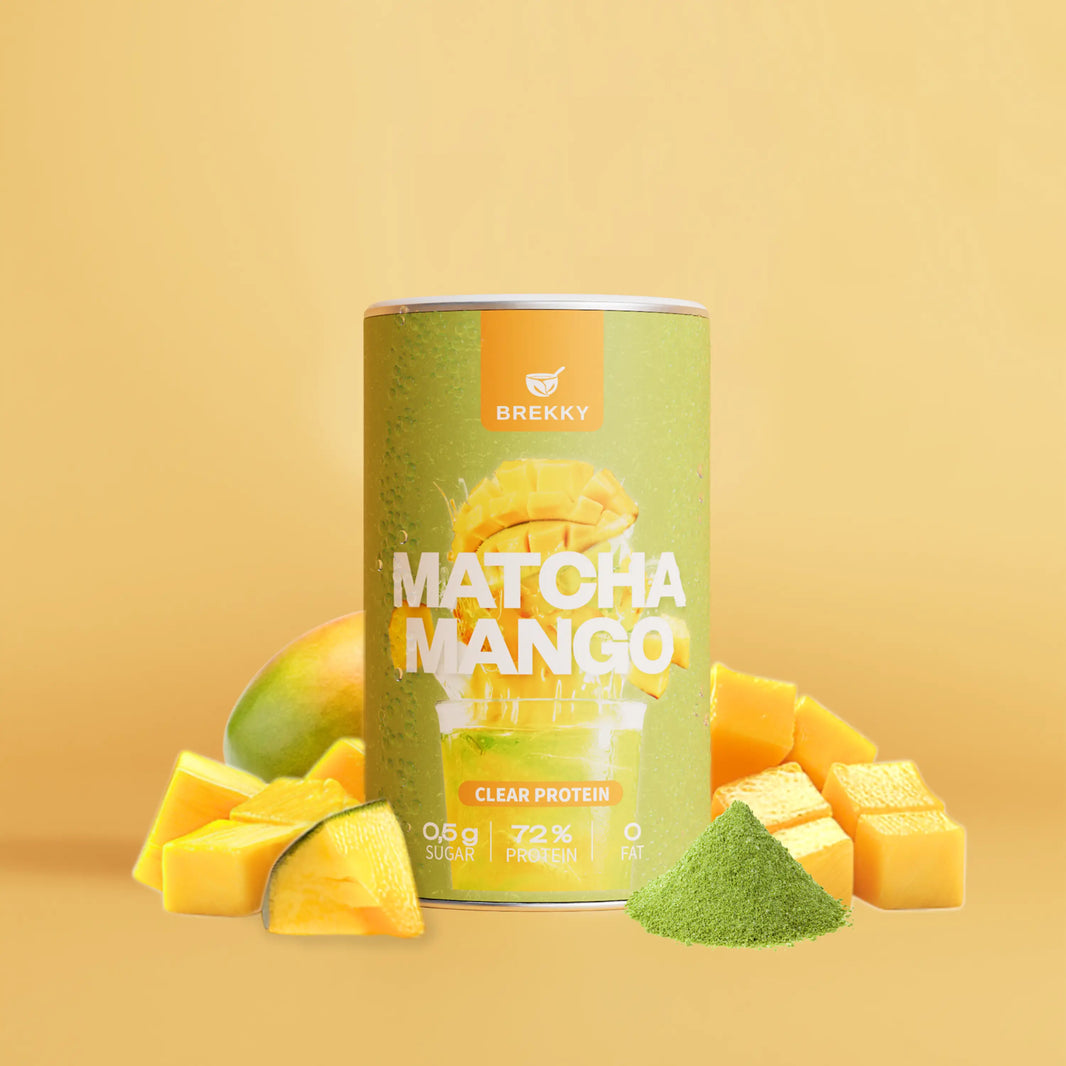 BREKKY Clear Protein Matcha Mango