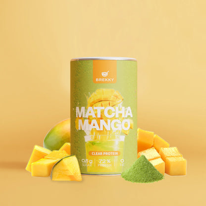 BREKKY Clear Protein Matcha Mango