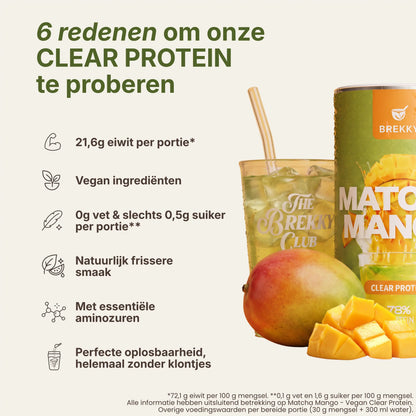 Matcha Mango - Vegan Clear Protein