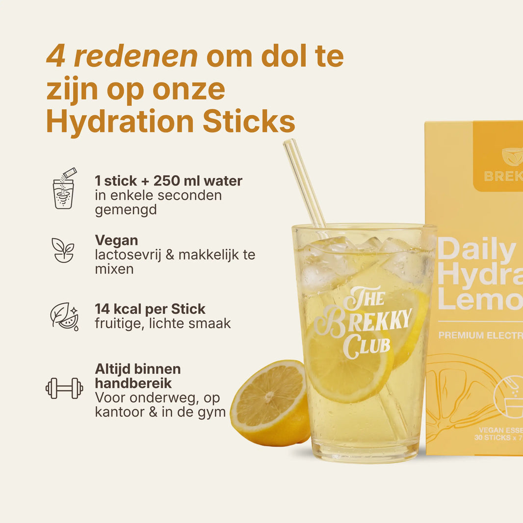 Daily Hydration Sticks Lemon