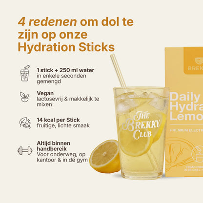 BREKKY hydration Sticks Lemon USPs