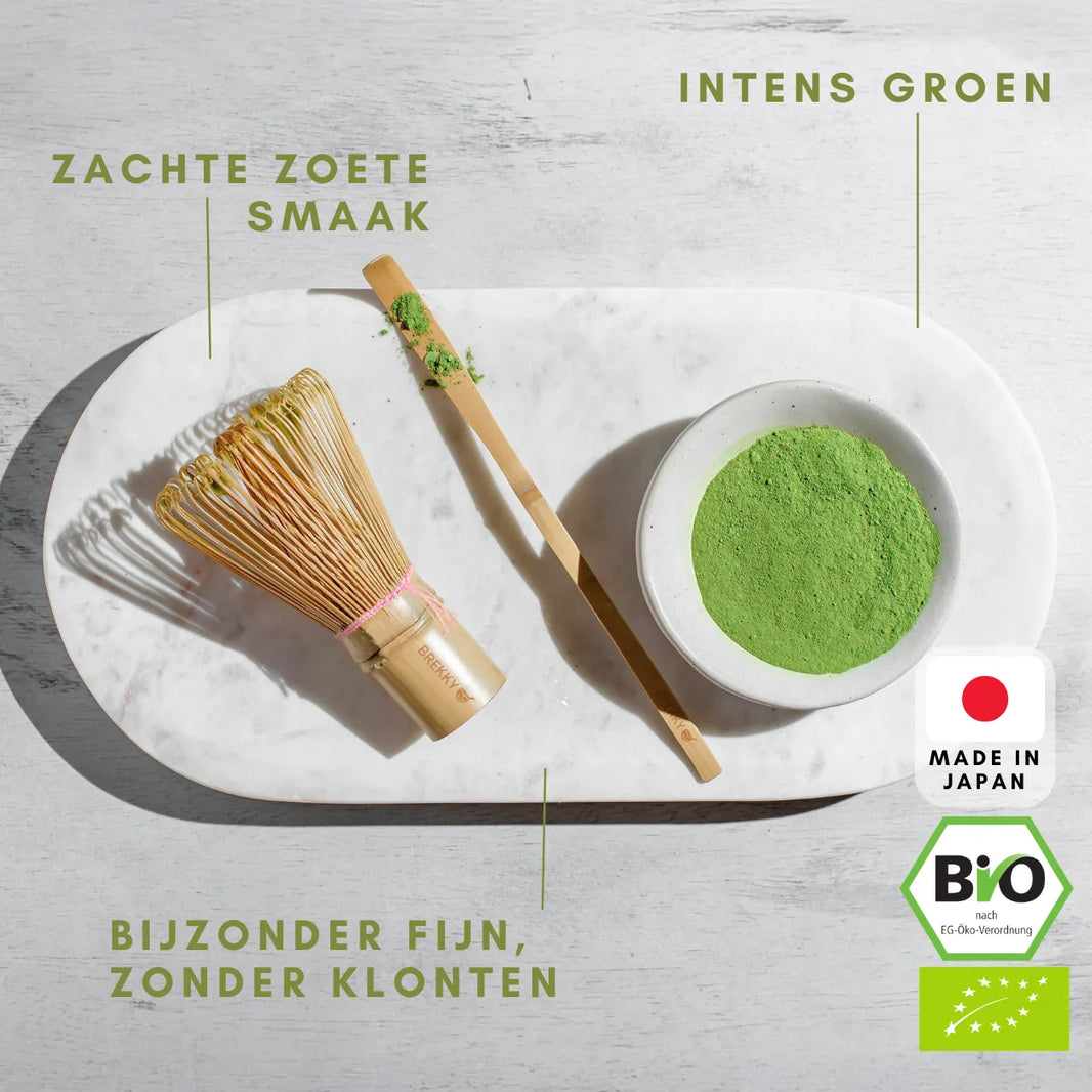 BREKKY Bio Matcha Starter Set